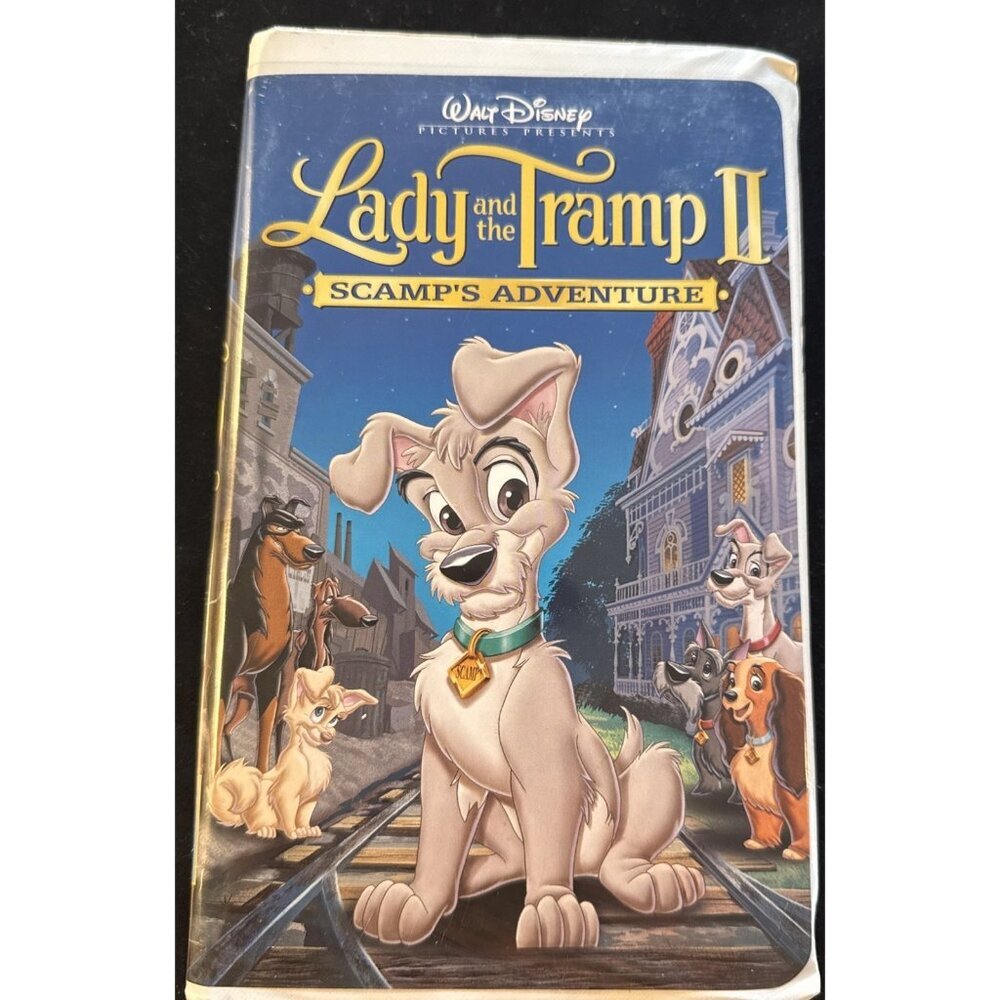 Lady And The Tramp II- Scamp's Adventure VHS Walt Disney
